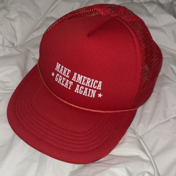 Rare  Authentic Donald Trump make America great again trucker hat - Picture 4 of 9